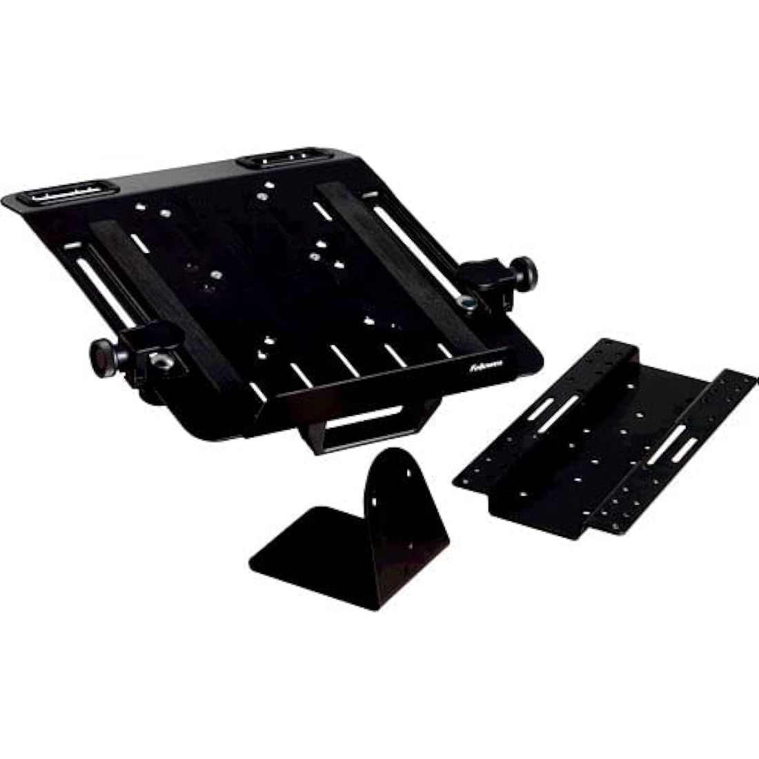 Fellowes Single Laptop Mount Arm – VESA Adjustable Stand for 10-17"