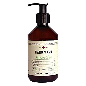 Fikkerts Green Tea & Bergamot Luxury Hand Wash | Made in England