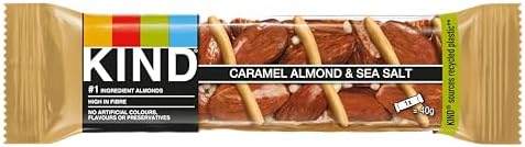 KIND Caramel Almond & Sea Salt Gluten Free Nut Bars - 24 x 40g