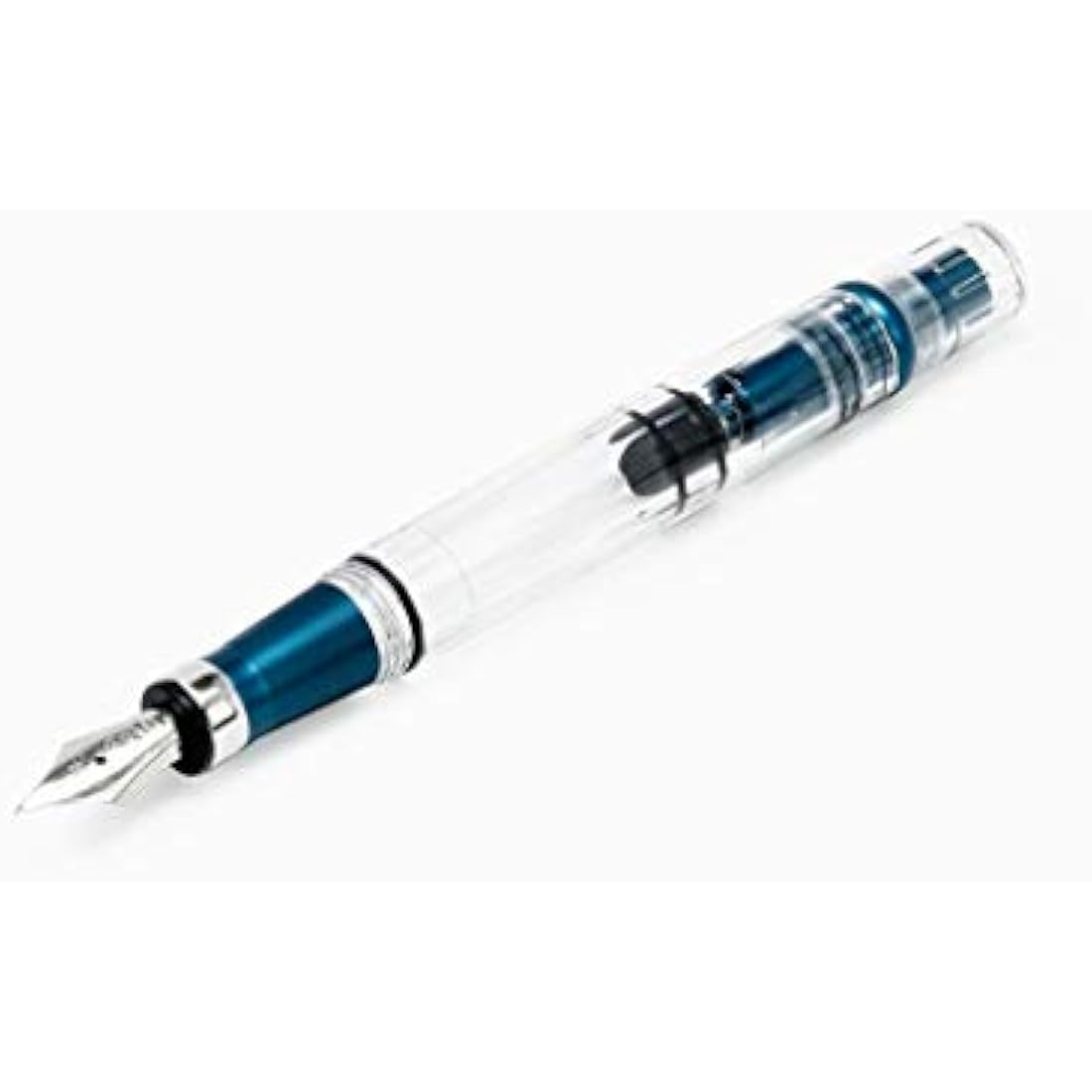 TWSBI Diamond 580AL R Fountain Pen - Prussian Blue - Stub 1.1 Nib
