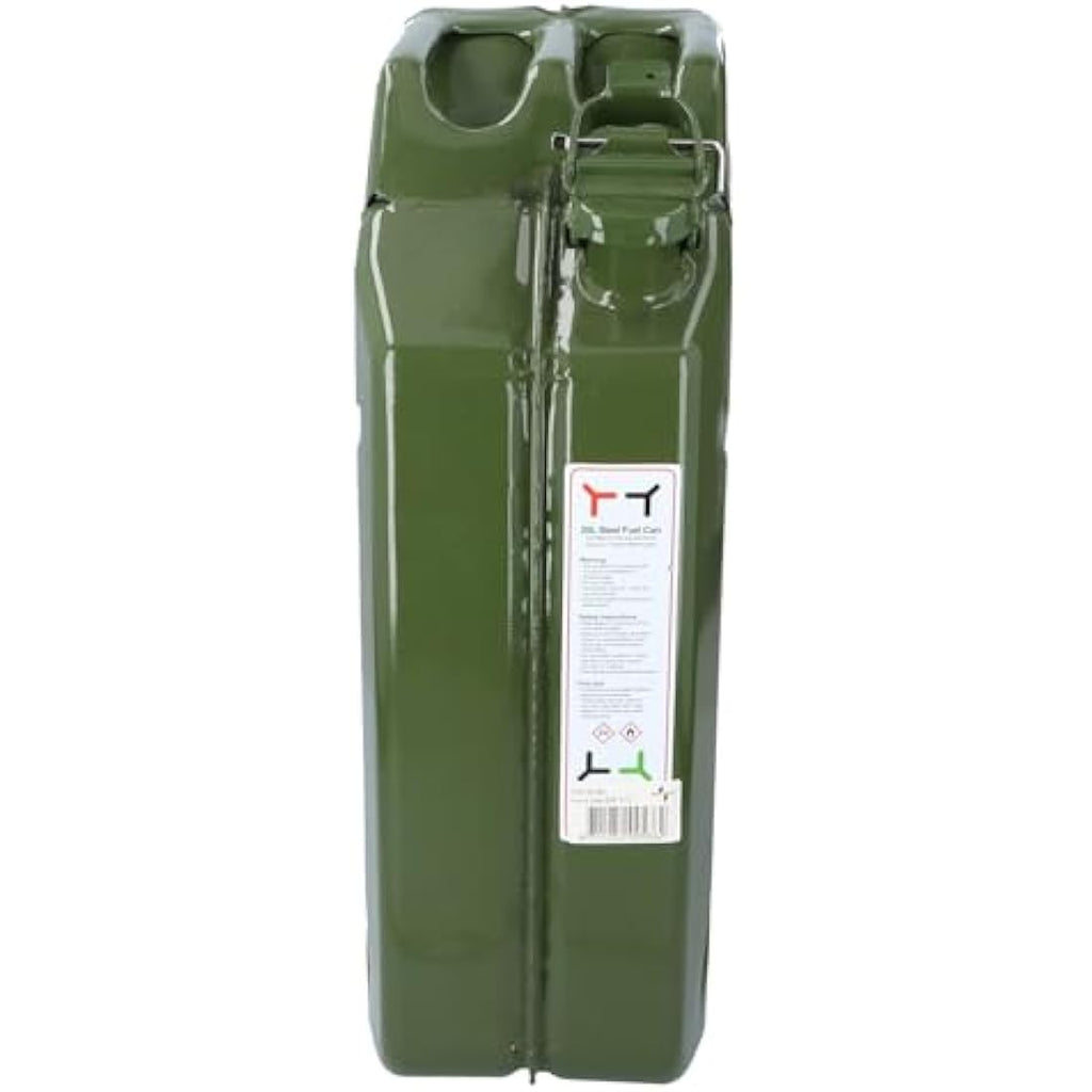 20L Metal Jerry Can – Durable Fuel and Gasoline Storage