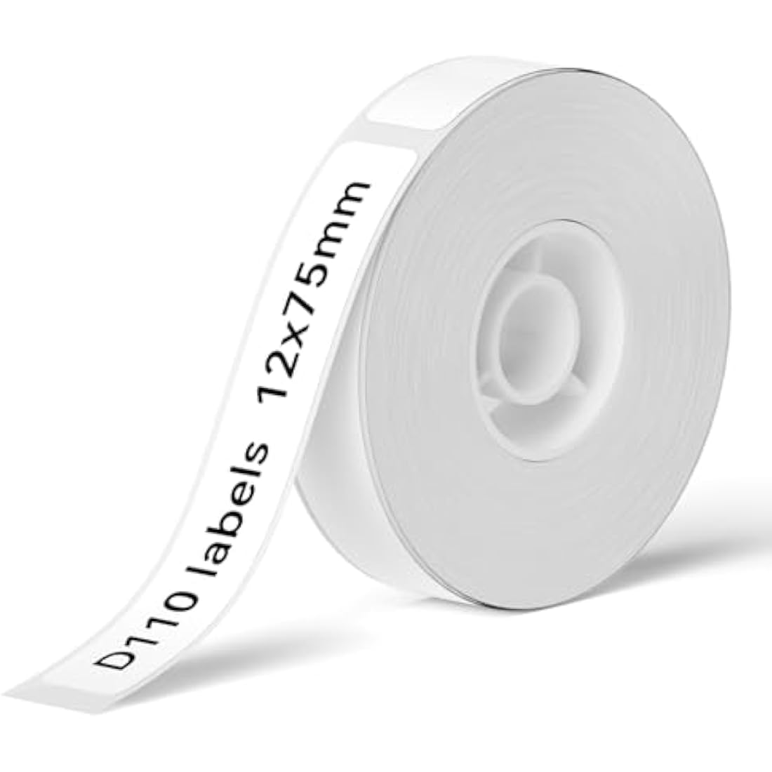 NIIMBOT D11 D110 D101 Thermal Label Tape | White 12x75mm Stickers