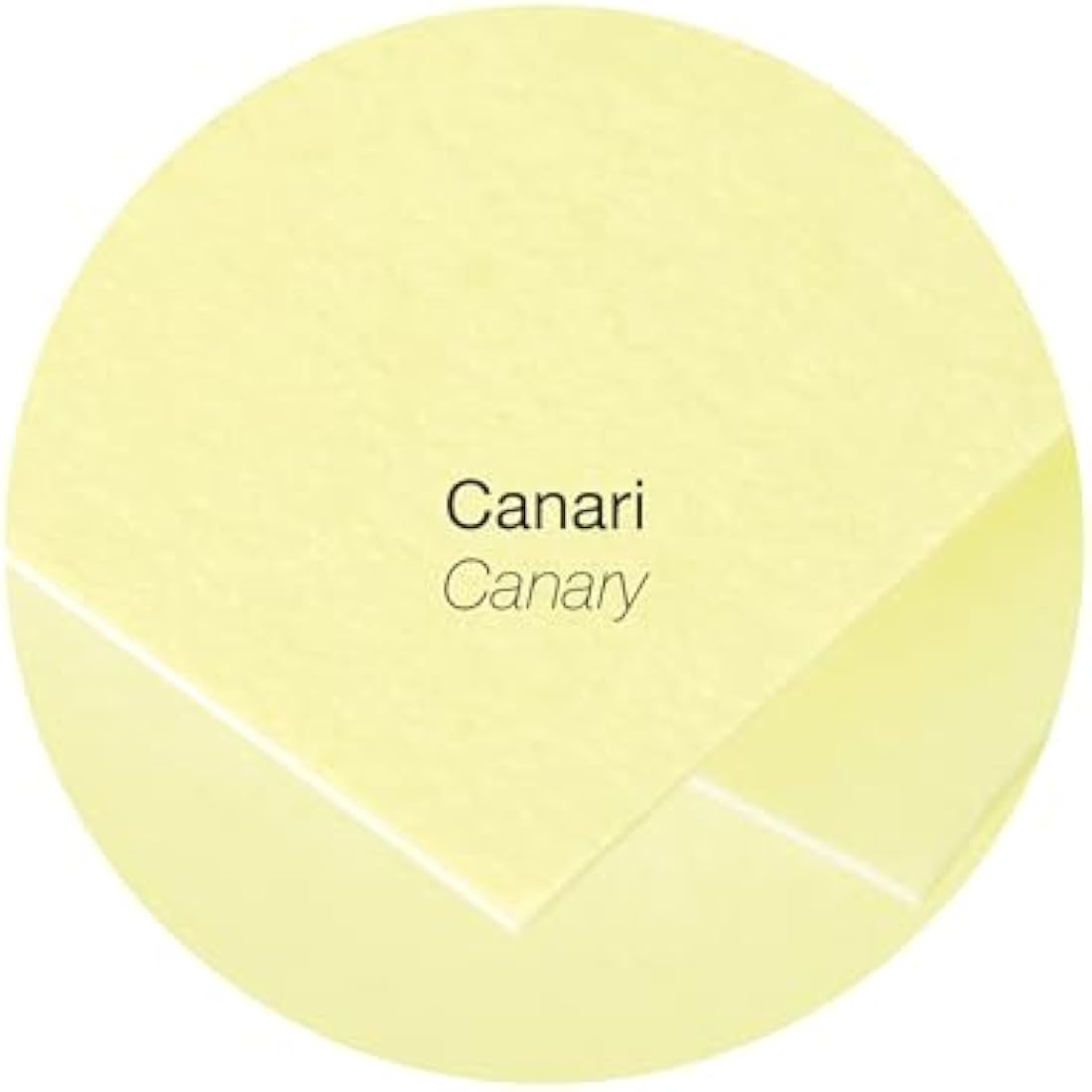 Clairefontaine Pollen C6 Adhesive Envelopes - Canary Yellow (Pack of 20)