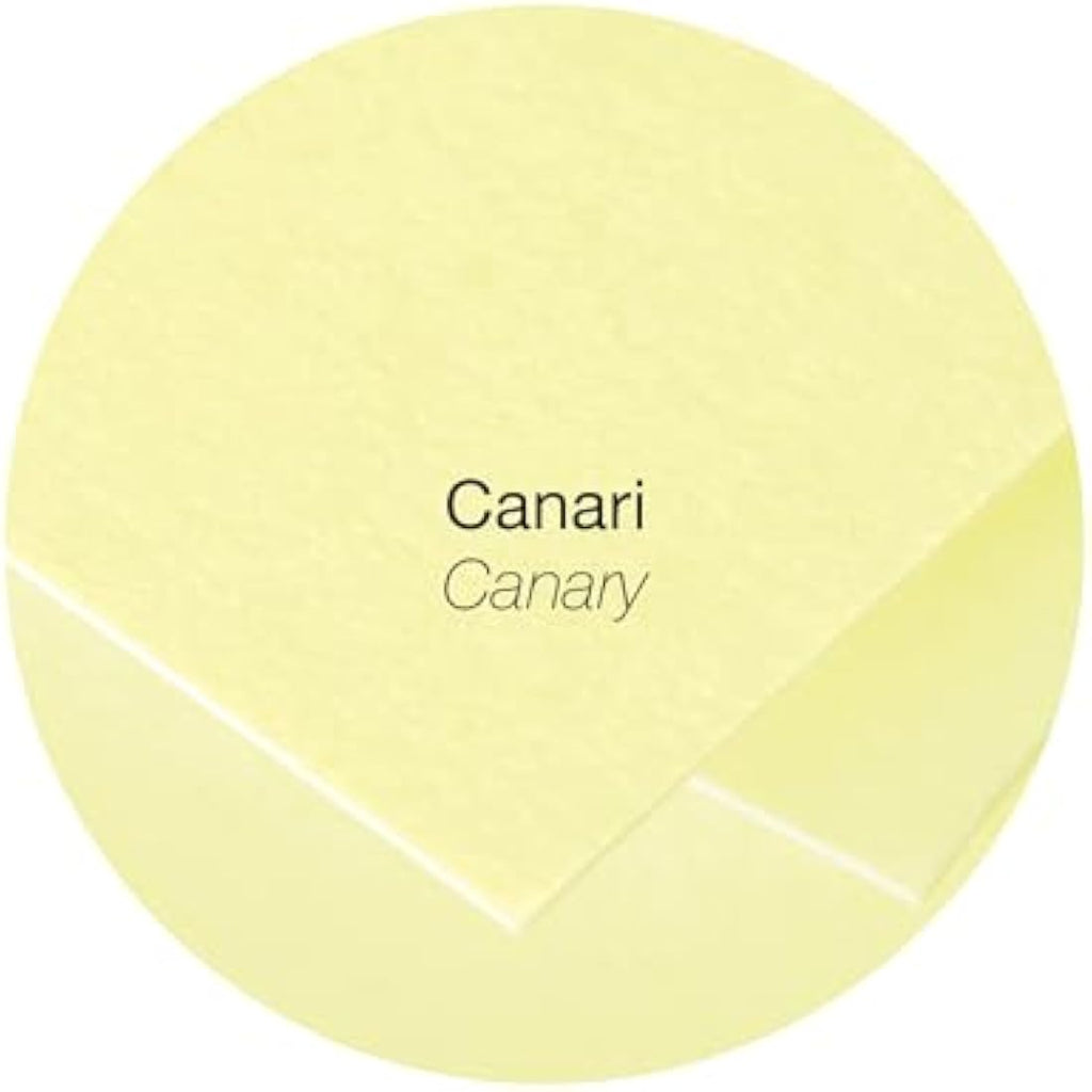 Clairefontaine Pollen Canary Envelopes - DL 120gsm Adhesive Strip (20 Pack)