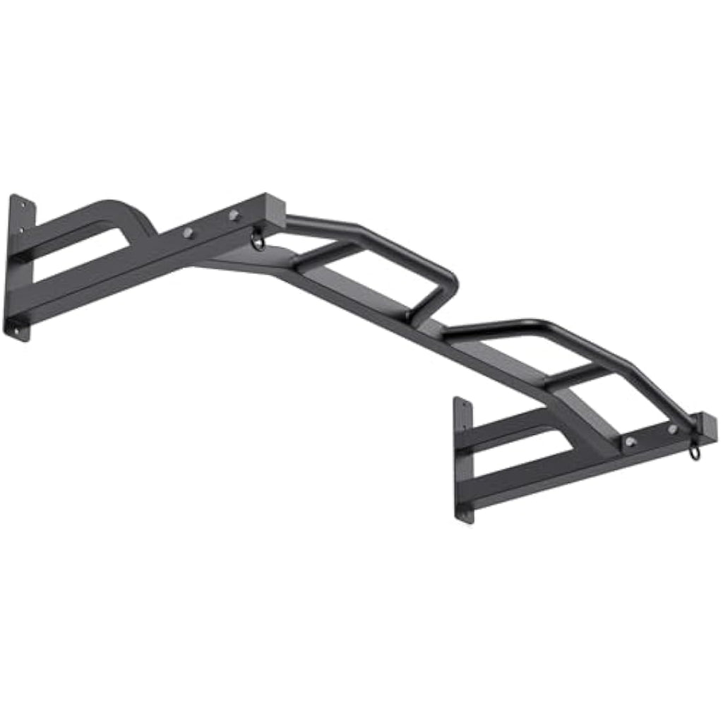 Kipika Wall Mounted Pull Up Bar – Heavy Duty Steel Home Gym Trainer
