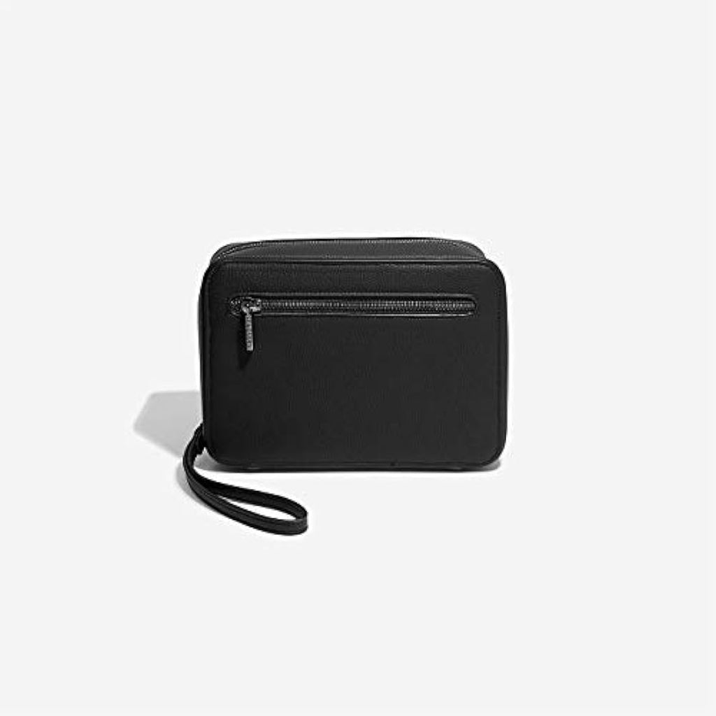 Stackers Pebble Black Cable Tidy Bag | Travel Electronics Organizer