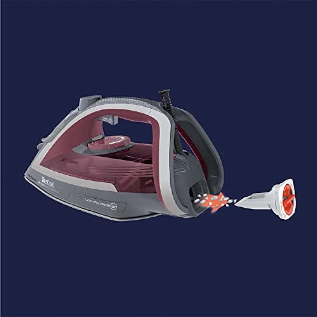Tefal Ultraglide Steam Iron – 2800W Anti-Scale with Durilium Soleplate