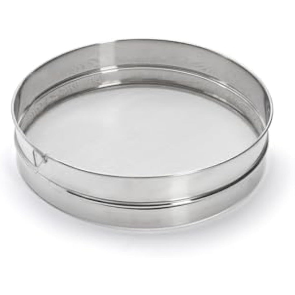 De Buyer Stainless Steel Fine Mesh Sieve – 30cm Pastry Flour Sifter