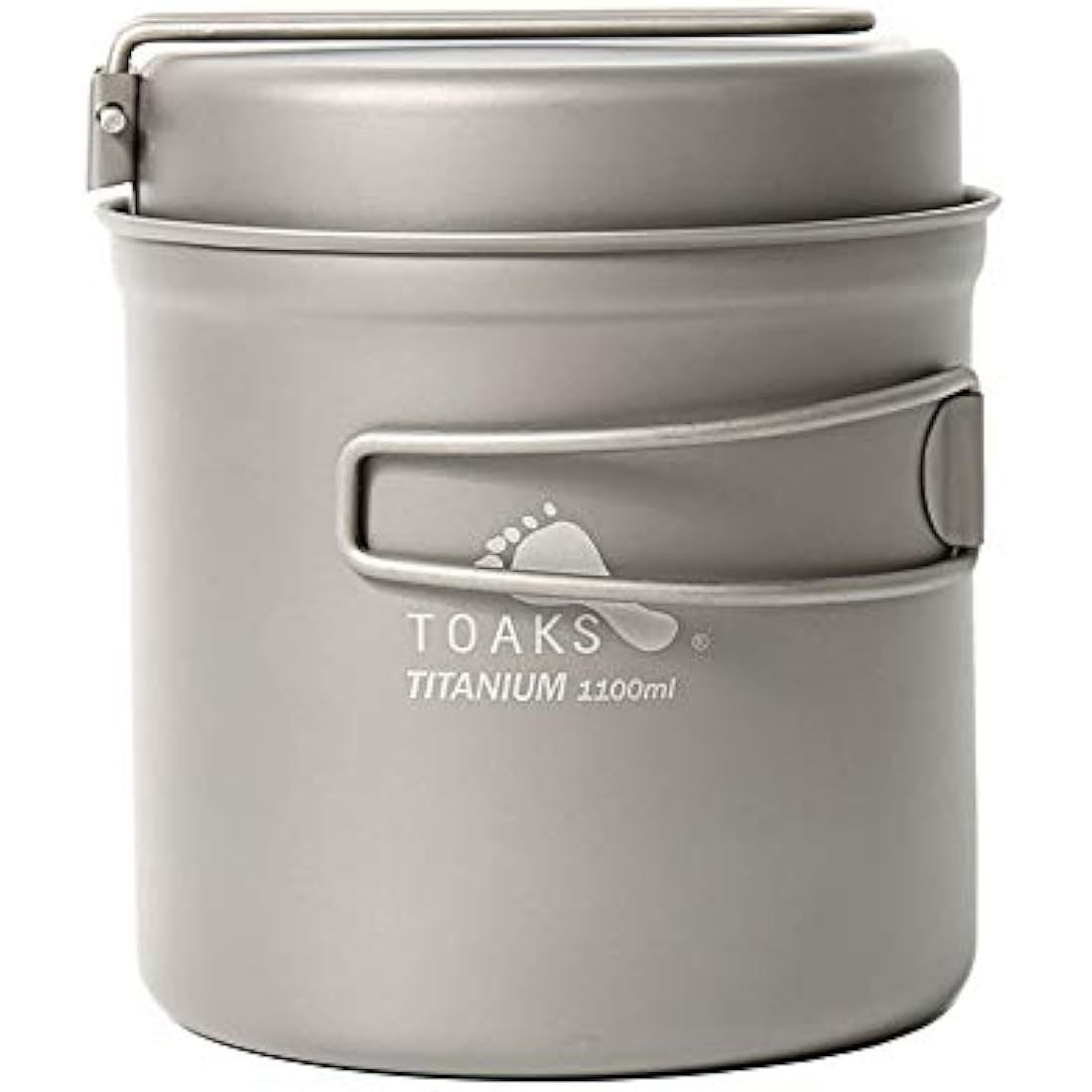 Toaks Titanium Outdoor Camping Pan and Pot Set - 1100ml Ultralight