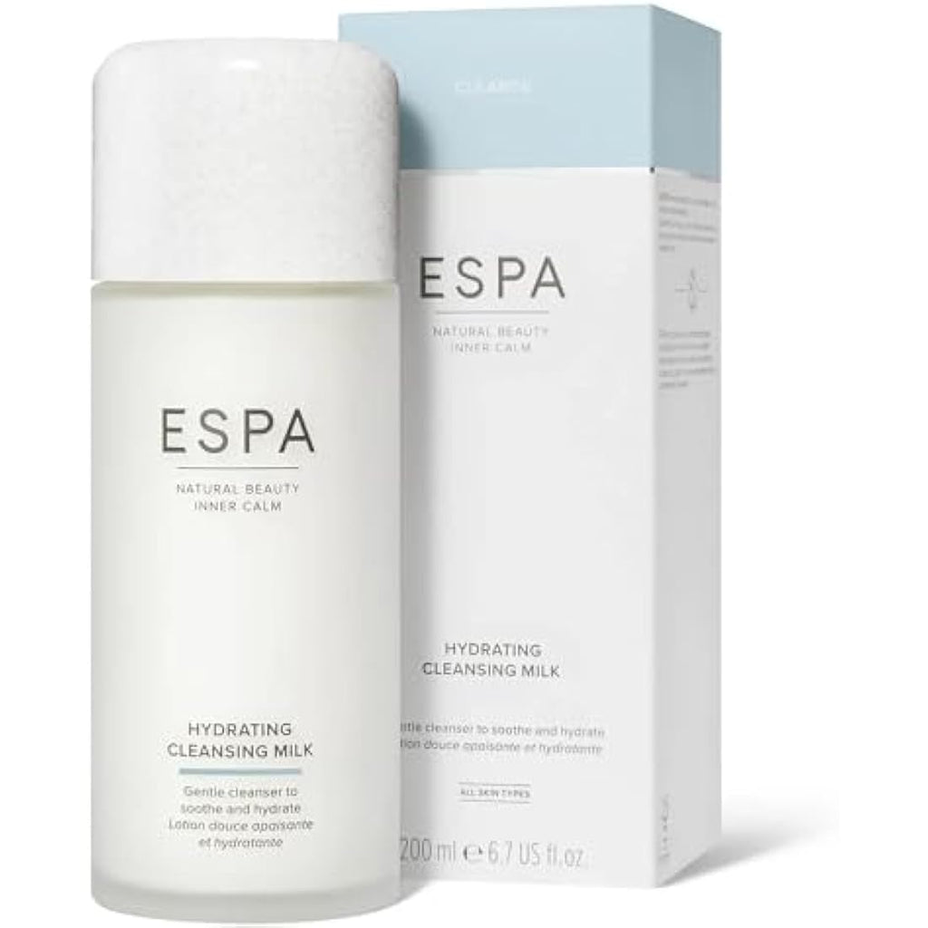 ESPA Hydrating Cleansing Milk - 200ml Gentle Almond & Chamomile Cleanser