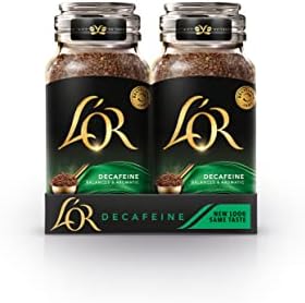 L'OR Decaf Instant Coffee – Smooth & Aromatic Soluble Coffee, 6 x 150g