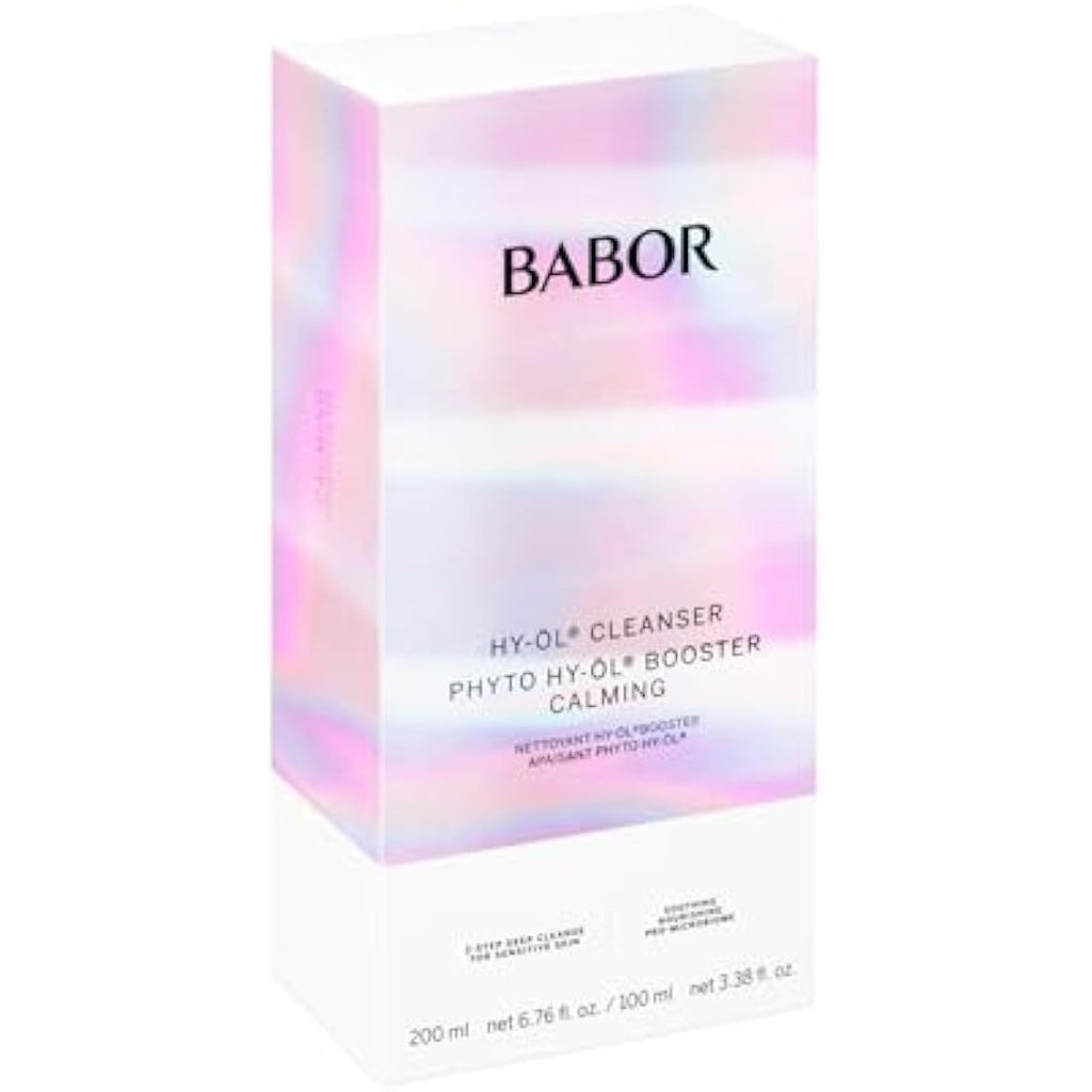 BABOR Sensitive Skin Cleansing Set | Hy-Oil & Calming Booster - 2pc