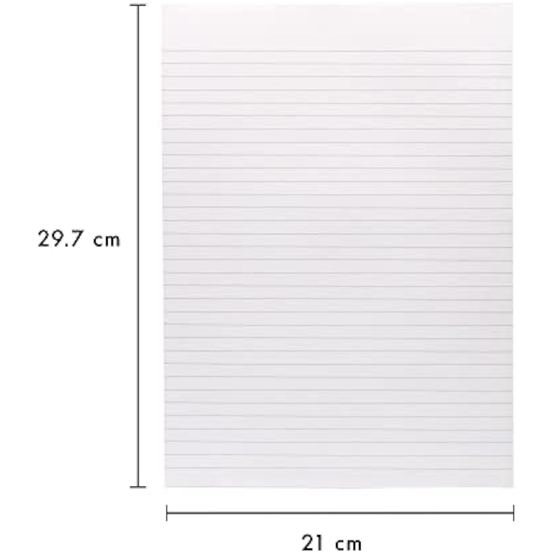 Pukka Pad A4 Ruled Memo Pad – 10 Pack, 160 Pages, Glue Top-Bound