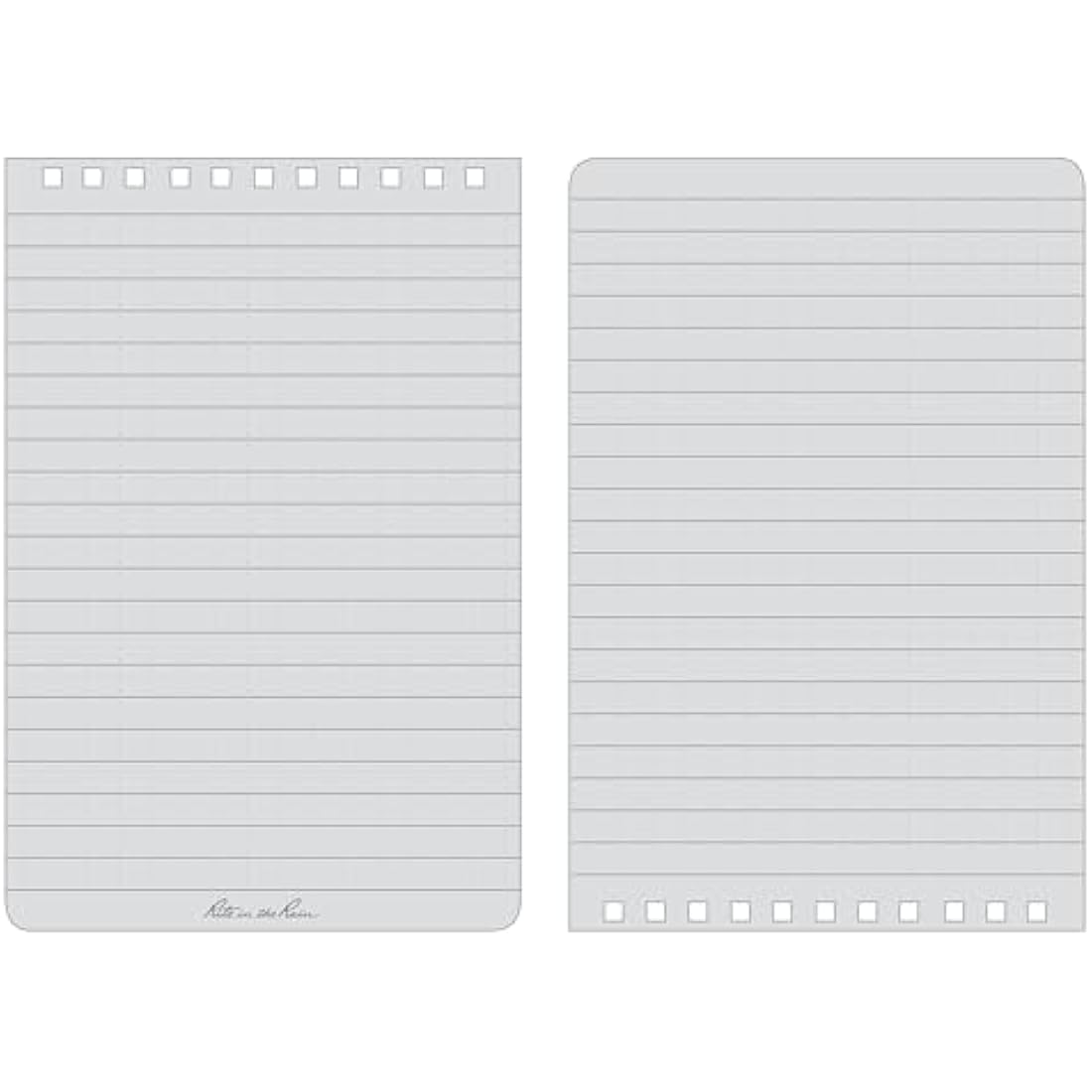 Rite in the Rain Waterproof Notebook – 4x6 Top Spiral All-Weather Grey