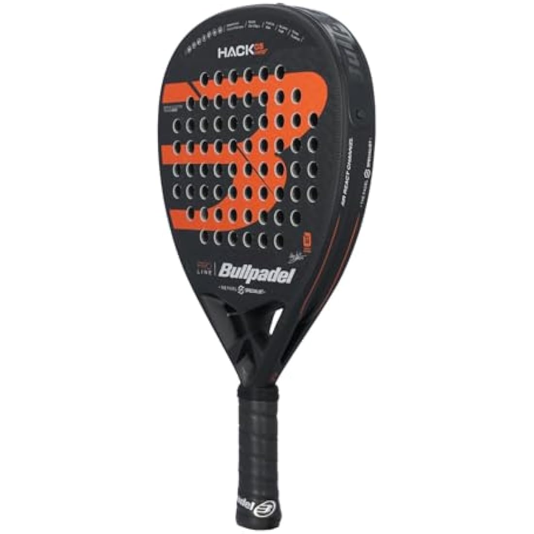 Bullpadel Hack 03 Comfort 24 – Pala de Pádel Diamante para Profesionales