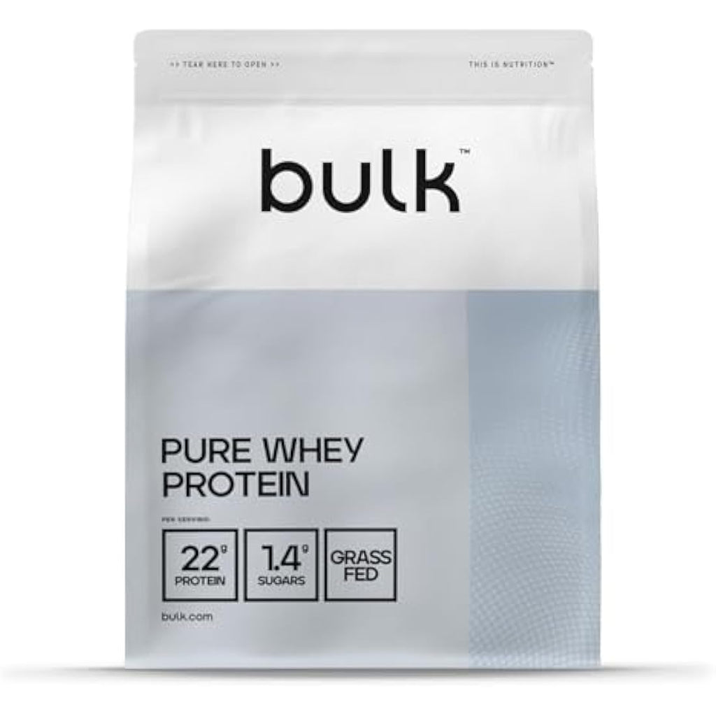 Jolof Store Pure Whey Protein Powder – Vanilla Shake with BCAA, 1kg