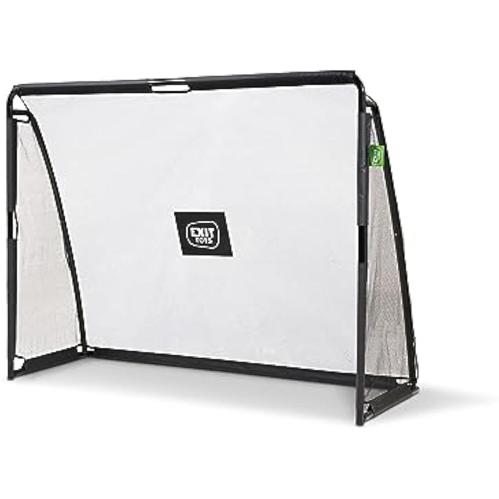 EXIT Toys Maestro Steel Football Goal with Training Screen | 180x120cm
