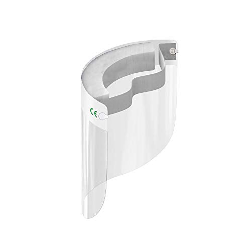Medichief Face Shield – Anti-Fog Full Face Protective Visor (10 Pack)