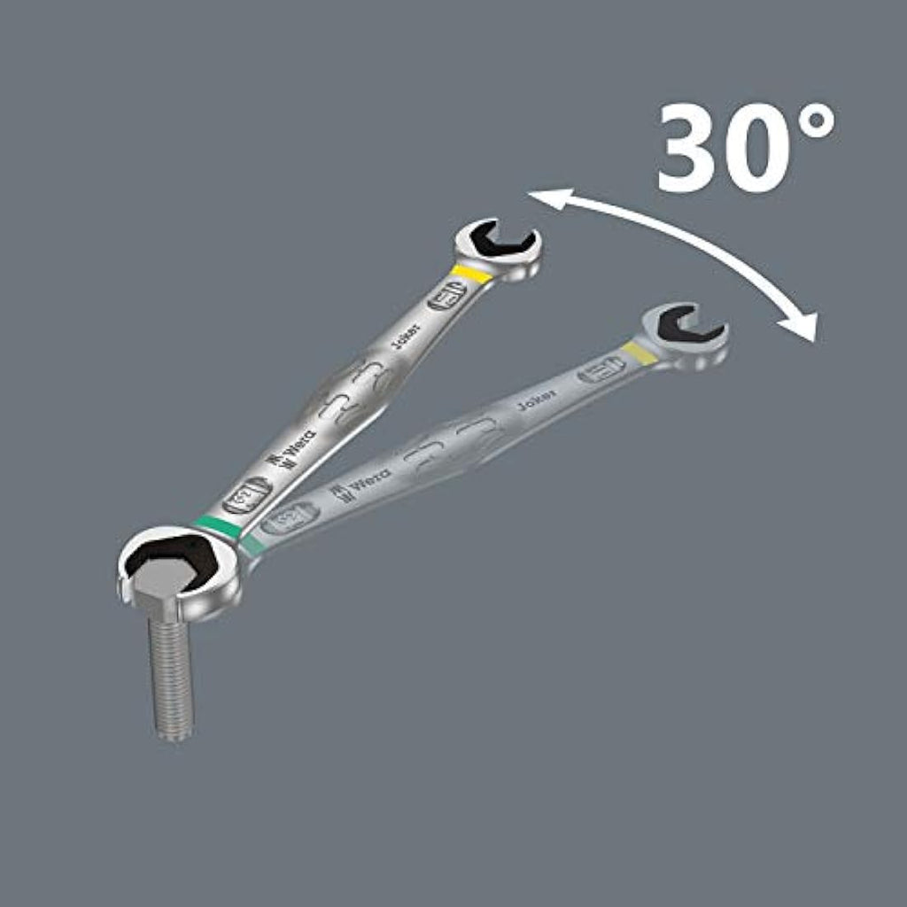 Wera Joker 6002 Double Open-Ended Wrench Set | 24mm and 27mm