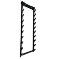 10-Tier Katana Stand – Velvet Padded Samurai Sword Wall Mount