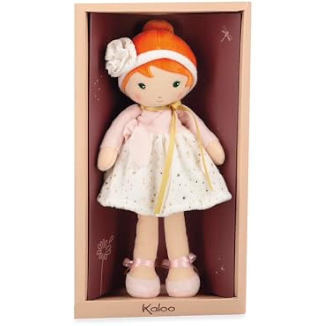 Kaloo Tendresse Valentine K Soft Ballerina Doll - 32 cm Plush Toy