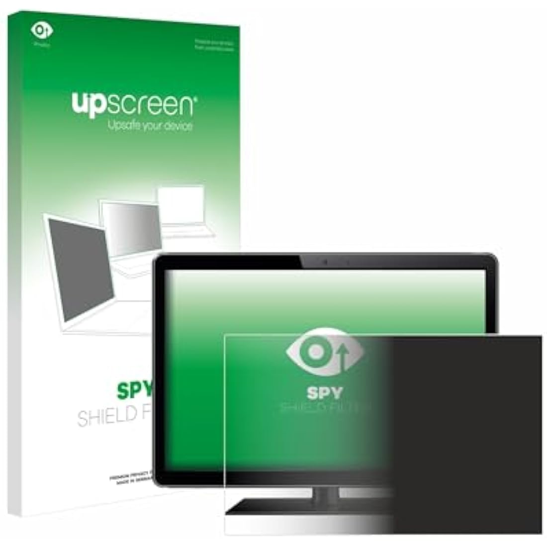 upscreen 15.6" Privacy Screen Filter – Anti-Spy & Anti-Glare Protector
