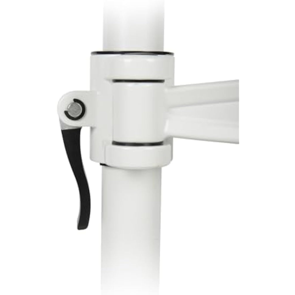 Metalicon Kardo Single Monitor Arm - Pole Mounted Screen Stand, White