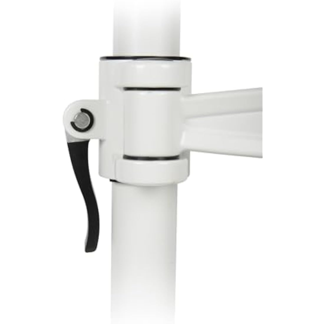 Metalicon Kardo Single Monitor Arm - Pole Mounted Screen Stand, White