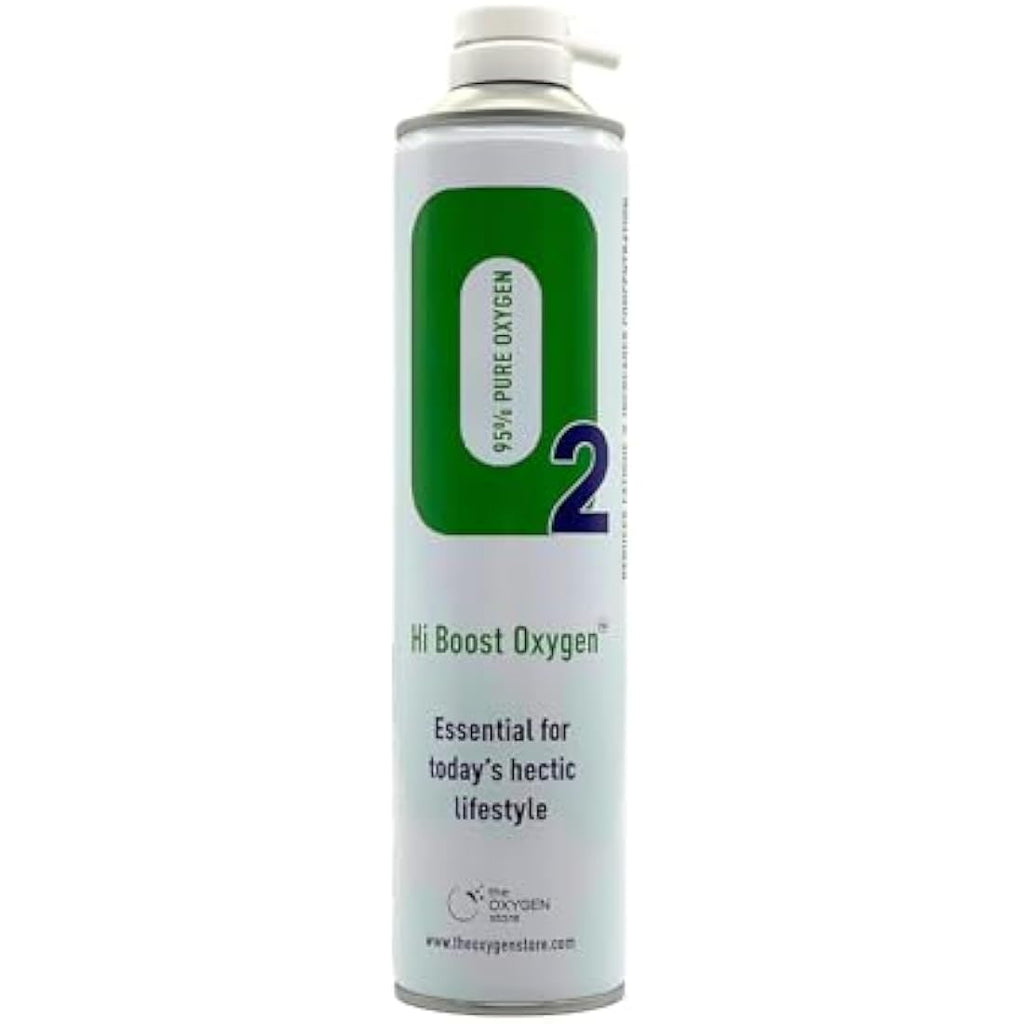 Hi Boost Portable Pure Oxygen 20L with Mask and Tubing – 2 Pack