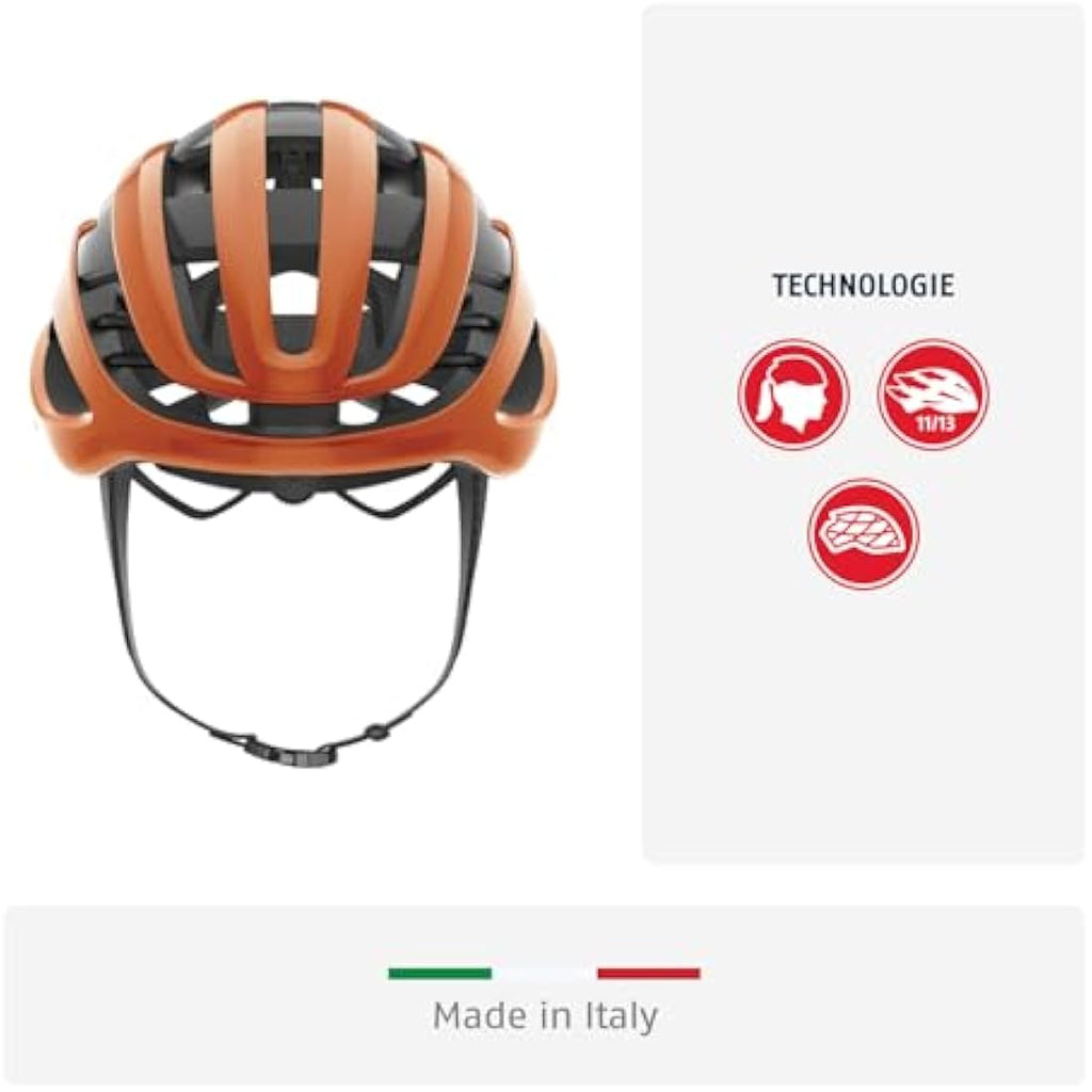 ABUS AirBreaker Road Bike Helmet – Lightweight Aerodynamic Cycling Gear
