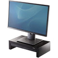 Fellowes Designer Suites Monitor Riser – 3 Height Adjustable Stand, Black