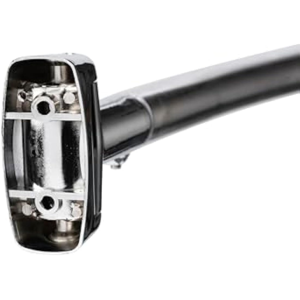 Croydex Curved Telescopic Shower Rod | Stainless Steel, 1080-1850mm