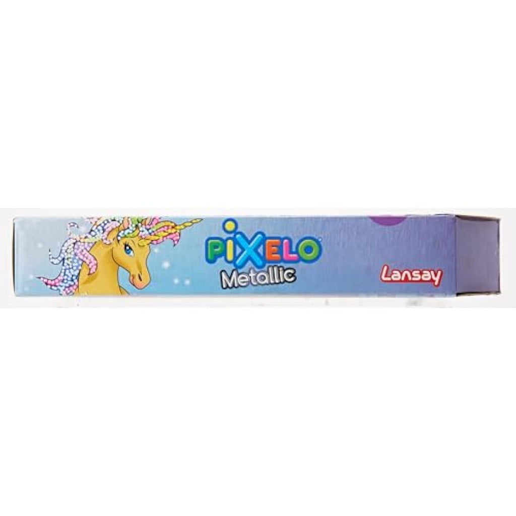 Lansay Pixelo Metallic Drawing Set – Electronic Art Pen with 6 Markers