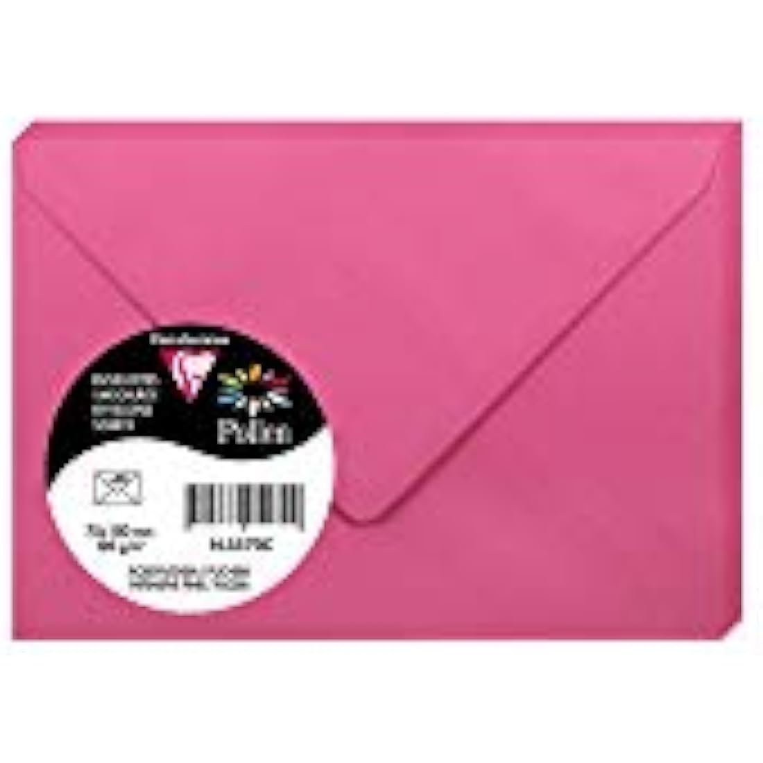 Clairefontaine Pollen Envelopes – Intensive Pink 75x100mm (20 Pack)