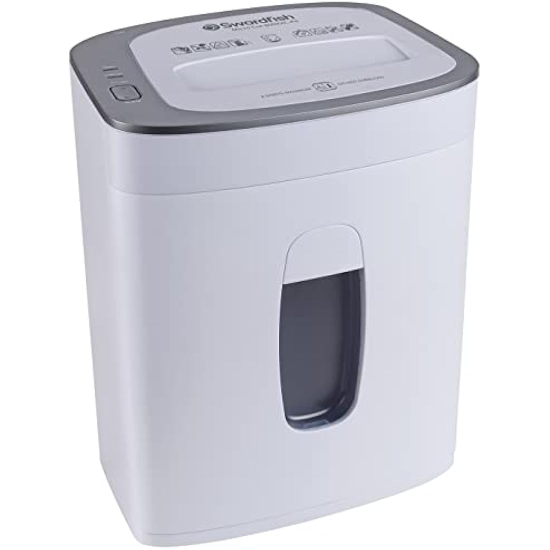 Swordfish 800XXC Micro-Cut High Security Paper Shredder - White