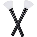 Silicone Face Mask Brush – 2PCS Wood Handle Applicator