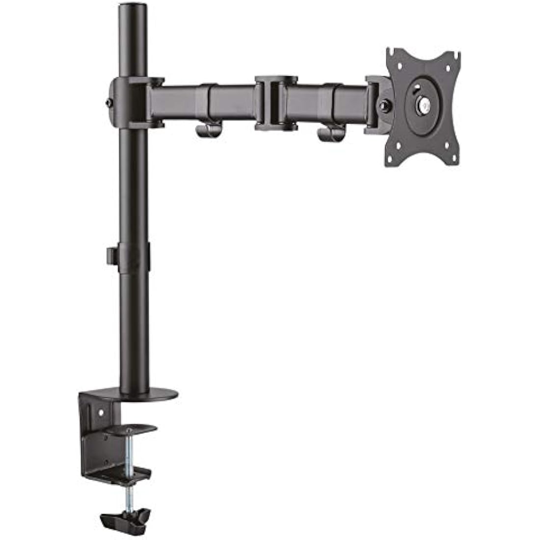 RICOO Monitor Stand – Swivel Tilt Desk Mount for 12-29 Inch Screens