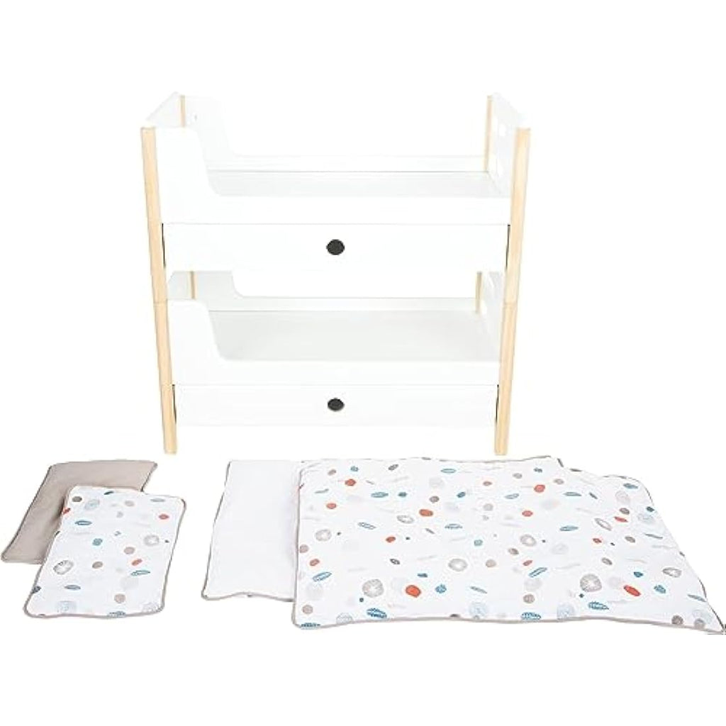 Small Foot Wooden Doll Loft Bed – Scandinavian Style Bunk Bed