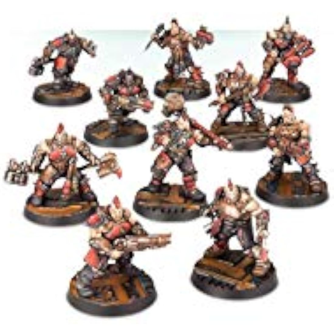Games Workshop Necromunda Goliath Gang - 10 Plastic Tabletop Miniatures
