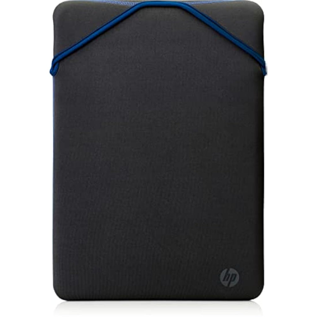 HP Reversible Laptop Sleeve | 14 Inch Protective Case - Black/Blue