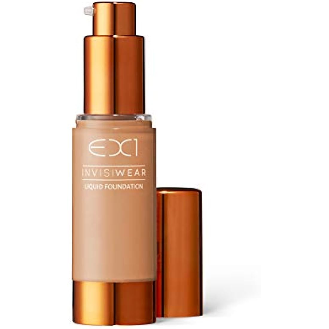 EX1 Cosmetics Invisiwear Liquid Foundation - Luminous Finish (7.0)
