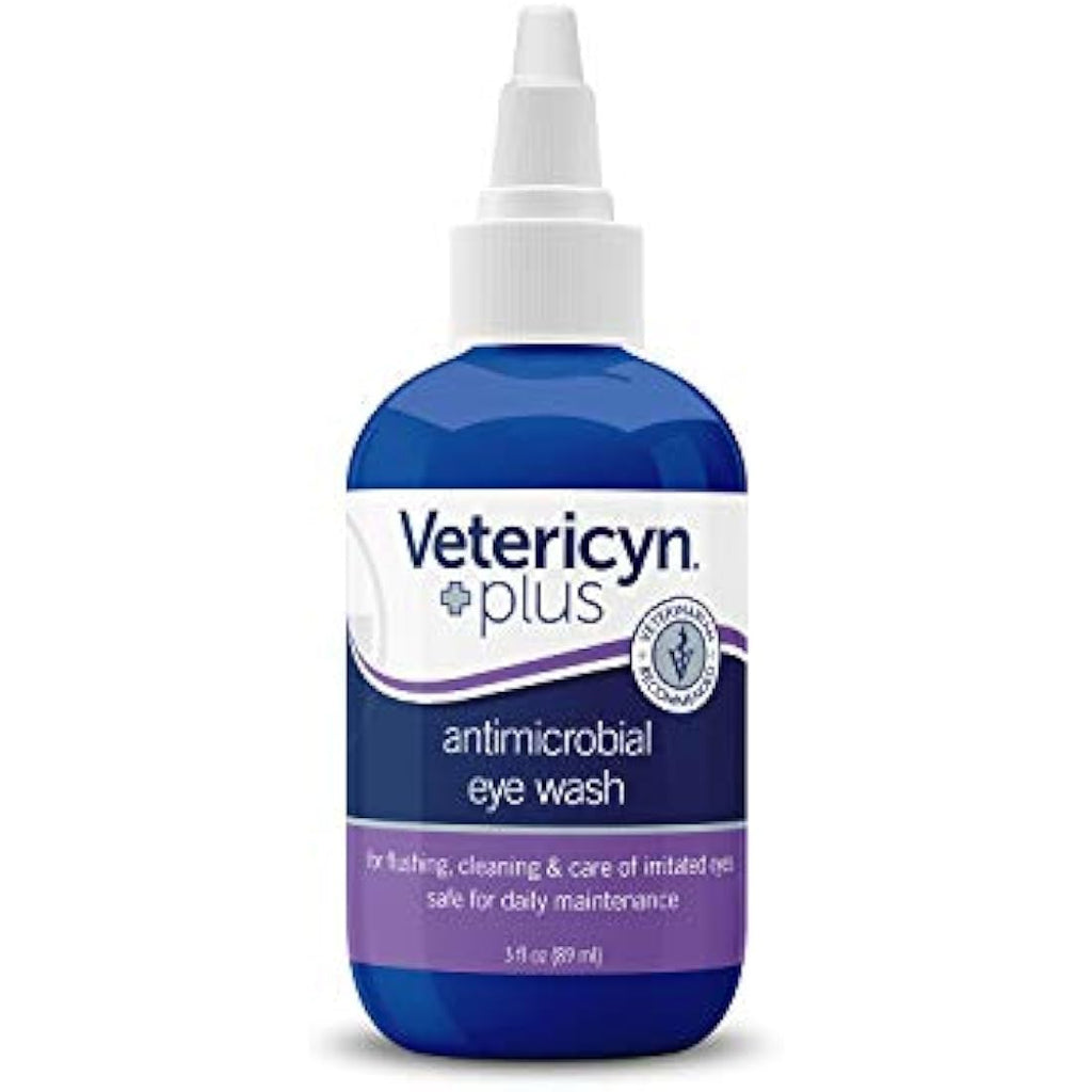 Vetericyn Antimicrobial Pet Eye Wash | Pain-Free Relief Solution - 89ml