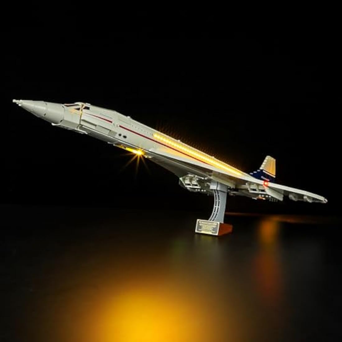 Briksmax LED Lighting Kit for LEGO 10318 Concorde Icons Model