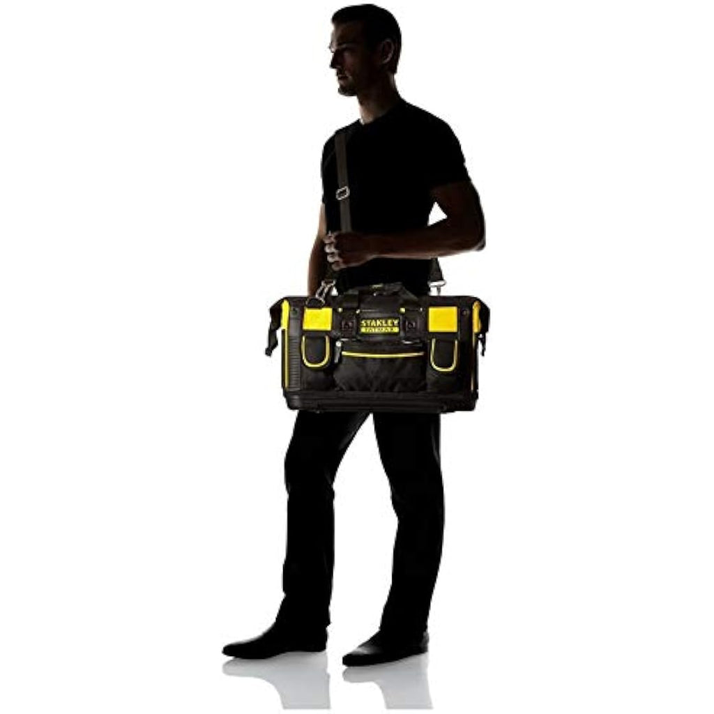 Stanley Fatmax 20 Inch Open Mouth Tool Bag | Heavy Duty Storage Organiser