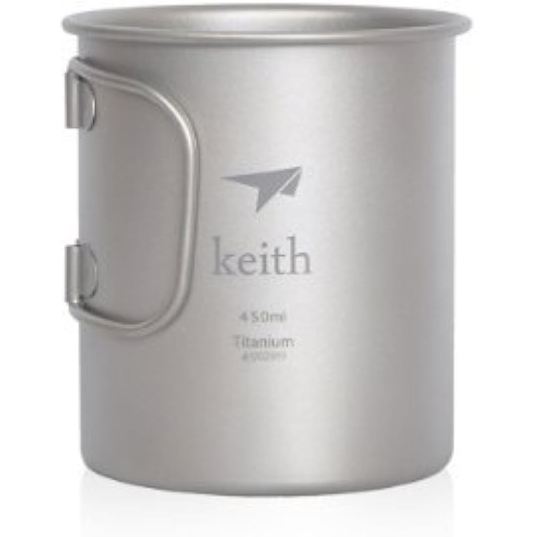 Keith Titanium Ultralight Camping Mug | Foldable Outdoor Cup - 62g