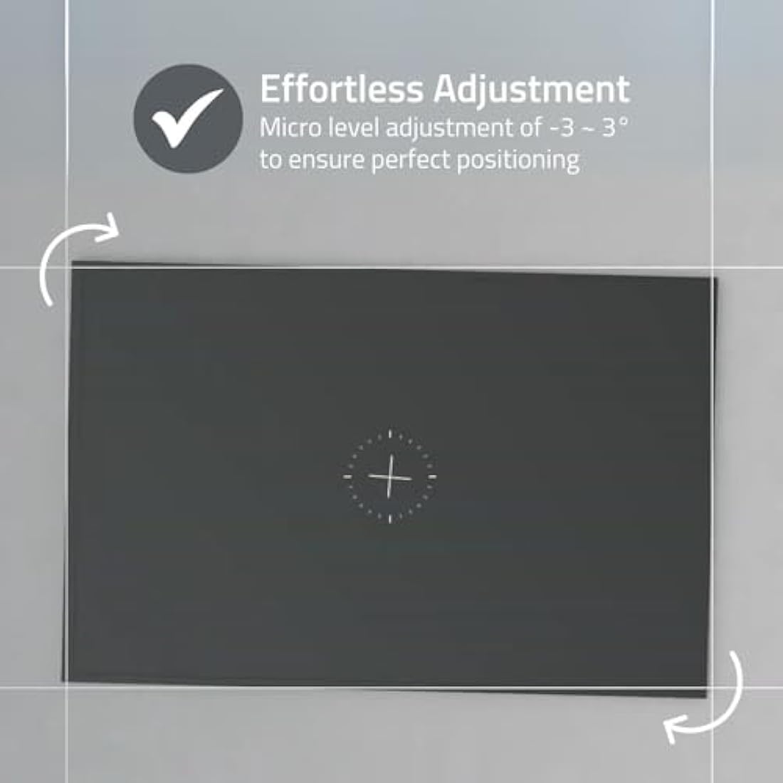 Nedis Ultra Slim TV Wall Mount for Samsung 43-85" Neo QLED & Crystal UHD
