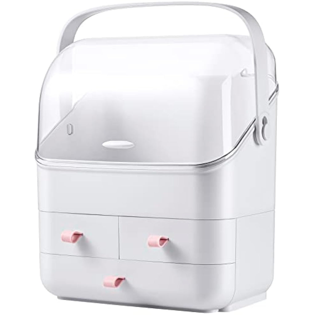 Jolof Store Makeup Organizer – Large Dustproof Cosmetic Storage Box