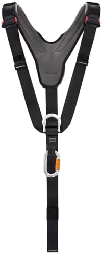 SOB Adjustable Climbing Shoulder Harness with Carabiner