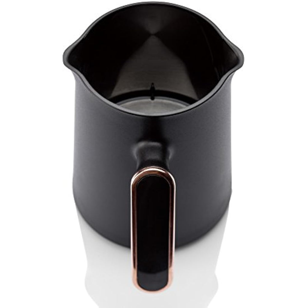 Arzum OK004 Turkish Coffee Machine – 4 Cup Automatic Brewer, Black/Copper