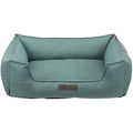 TRIXIE Talis Square Plush Dog Bed – Mint Polyester Soft Pet Bed, 80x60cm